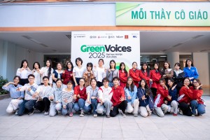 Green Voices tiếp nối hành trình xanh tại Đại học Hà Nội, tiếp tục tìm ra gương mặt sáng giá cho vòng Chung kết