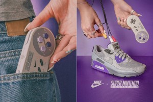Vậy mà cũng nghĩ ra: Nhà thiết kế Singapore tích hợp máy chơi game Nintendo SNES vào giày Nike, cắm chơi game hay đi trên chân đều được