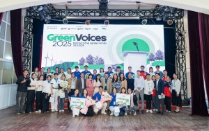 Lan tỏa tiếng nói xanh tại Đại học Công nghiệp Hà Nội: 10 đội thi bùng nổ năng lượng, hé lộ ứng viên nặng ký cho vòng Chung cuộc Green Voices 2025