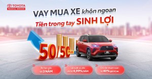 Hai đặc quyền khiến việc mua Toyota trả góp tiện hơn trả thẳng