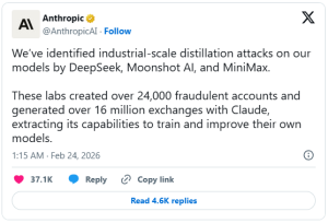 24.000 tài khoản giả, 16 triệu lượt hỏi đáp: Anthropic tố DeepSeek và hai công ty Trung Quốc bí mật "hút cạn" Claude
