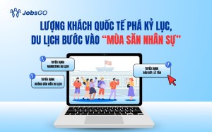 Lượng khách quốc tế phá kỷ lục, ngành du lịch bước vào “mùa săn nhân sự”