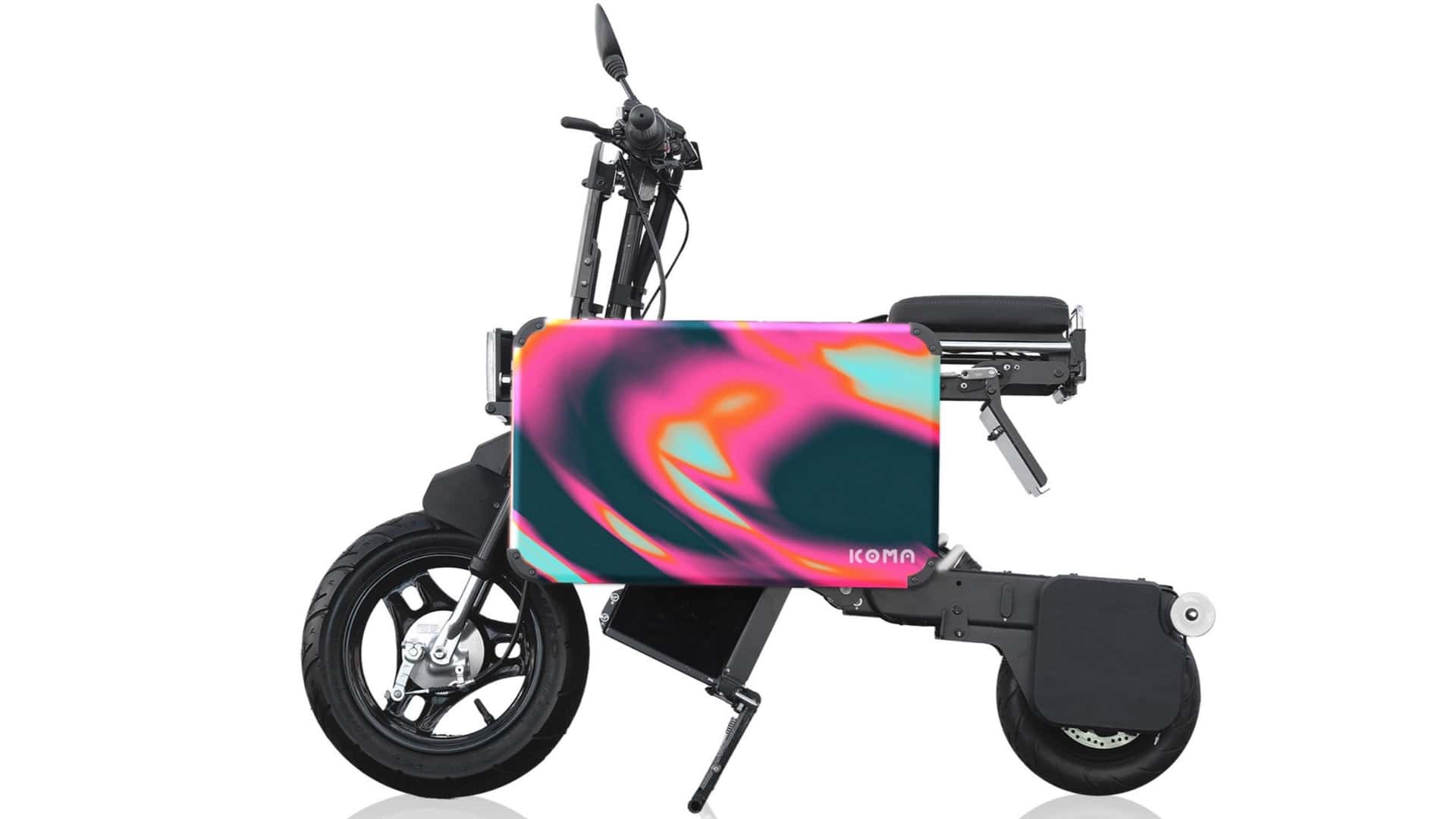 Chiếc xe máy điện gấp gọn như vali đang gây sốt: Nhỏ mà có võ- Ảnh 5.