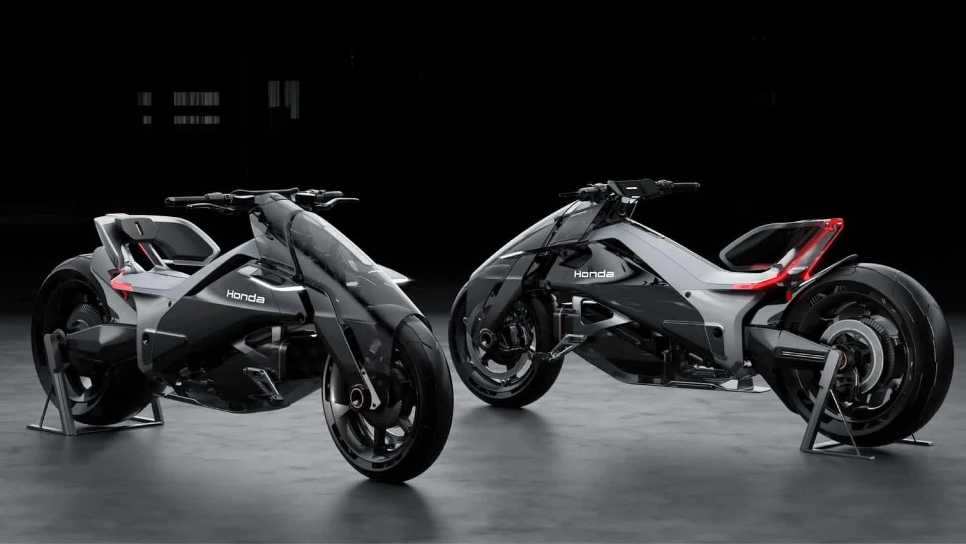 Cận cảnh Honda EV Outlier: Mẫu xe máy điện đi trước thời đại của nhà Honda- Ảnh 5.