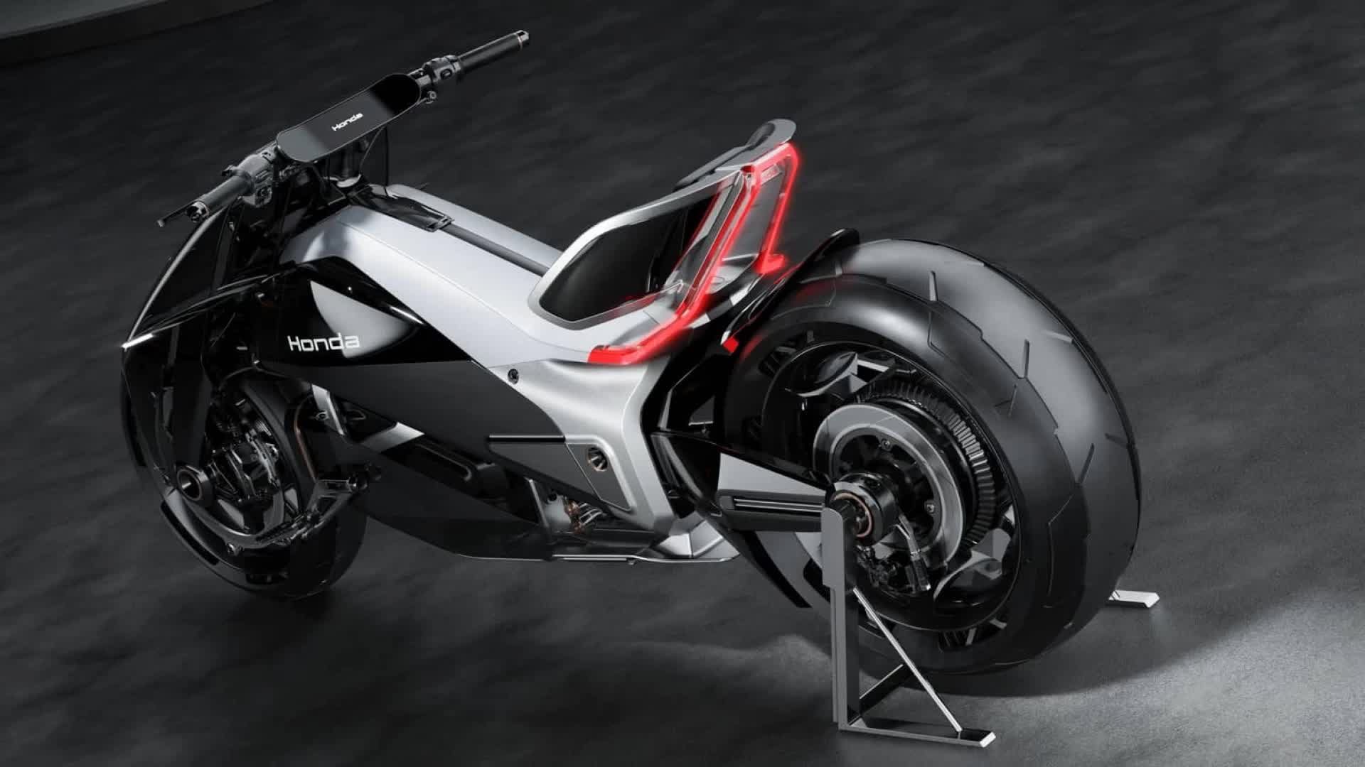 Cận cảnh Honda EV Outlier: Mẫu xe máy điện đi trước thời đại của nhà Honda- Ảnh 4.