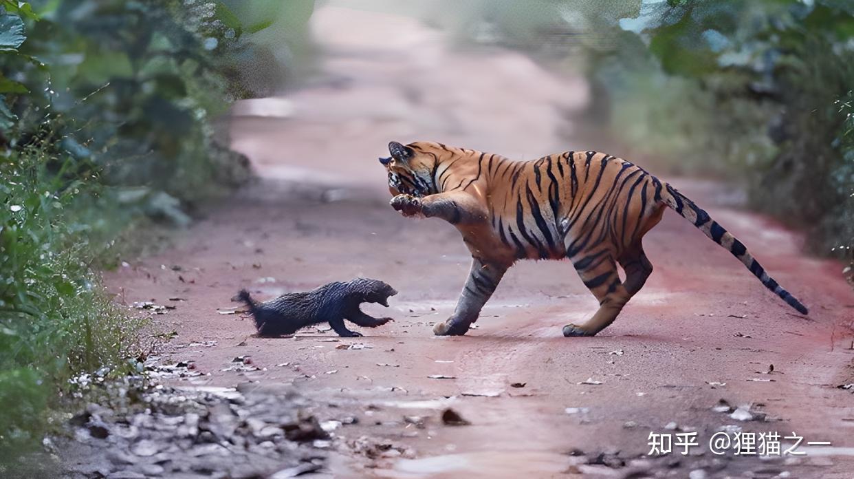 Lửng mật đơn độc đối đầu hai hổ con giữa rừng Ấn Độ: Cuộc chạm trán gây kinh ngạc và câu chuyện về loài động vật không biết sợ- Ảnh 2.