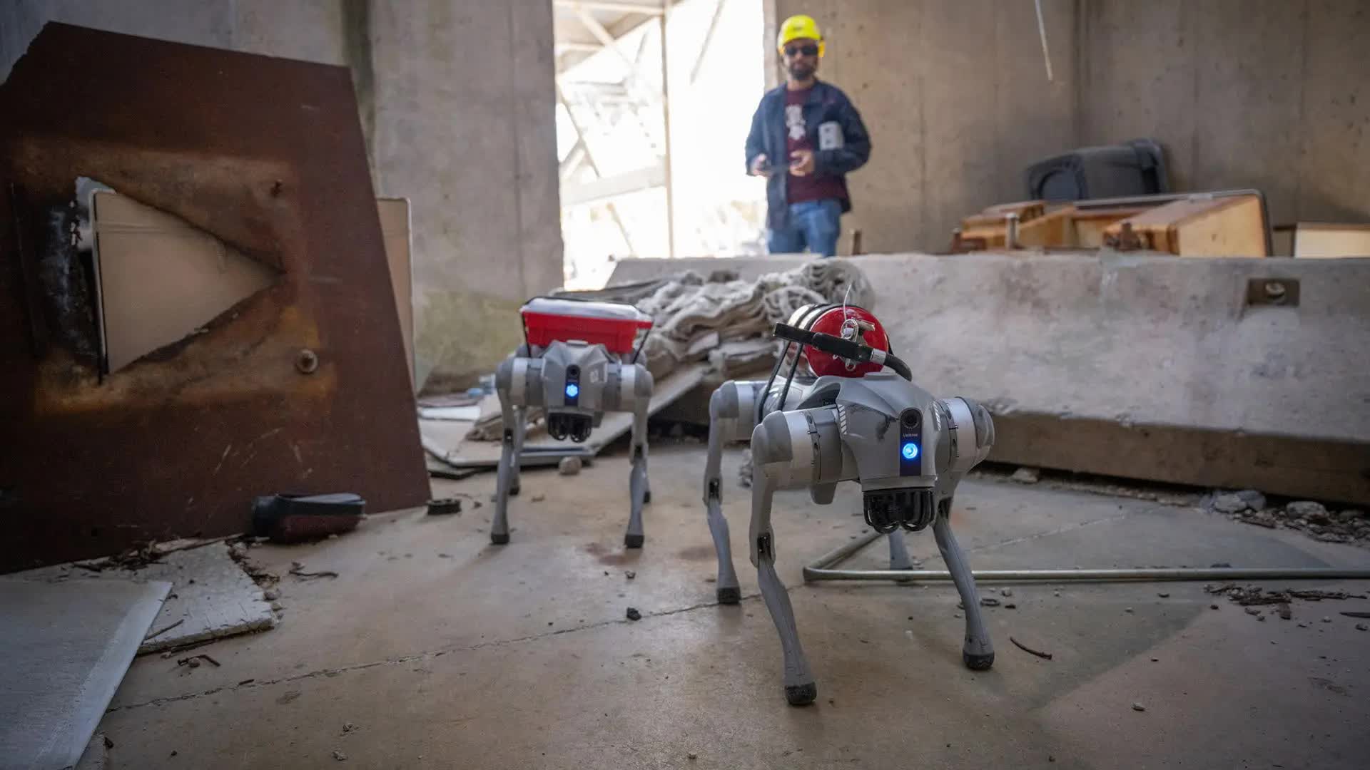 Hổ mọc thêm cánh: Chó robot được tích hợp AI để "tự hành động" trong nhiệm vụ tìm kiếm và cứu nạn- Ảnh 2.
