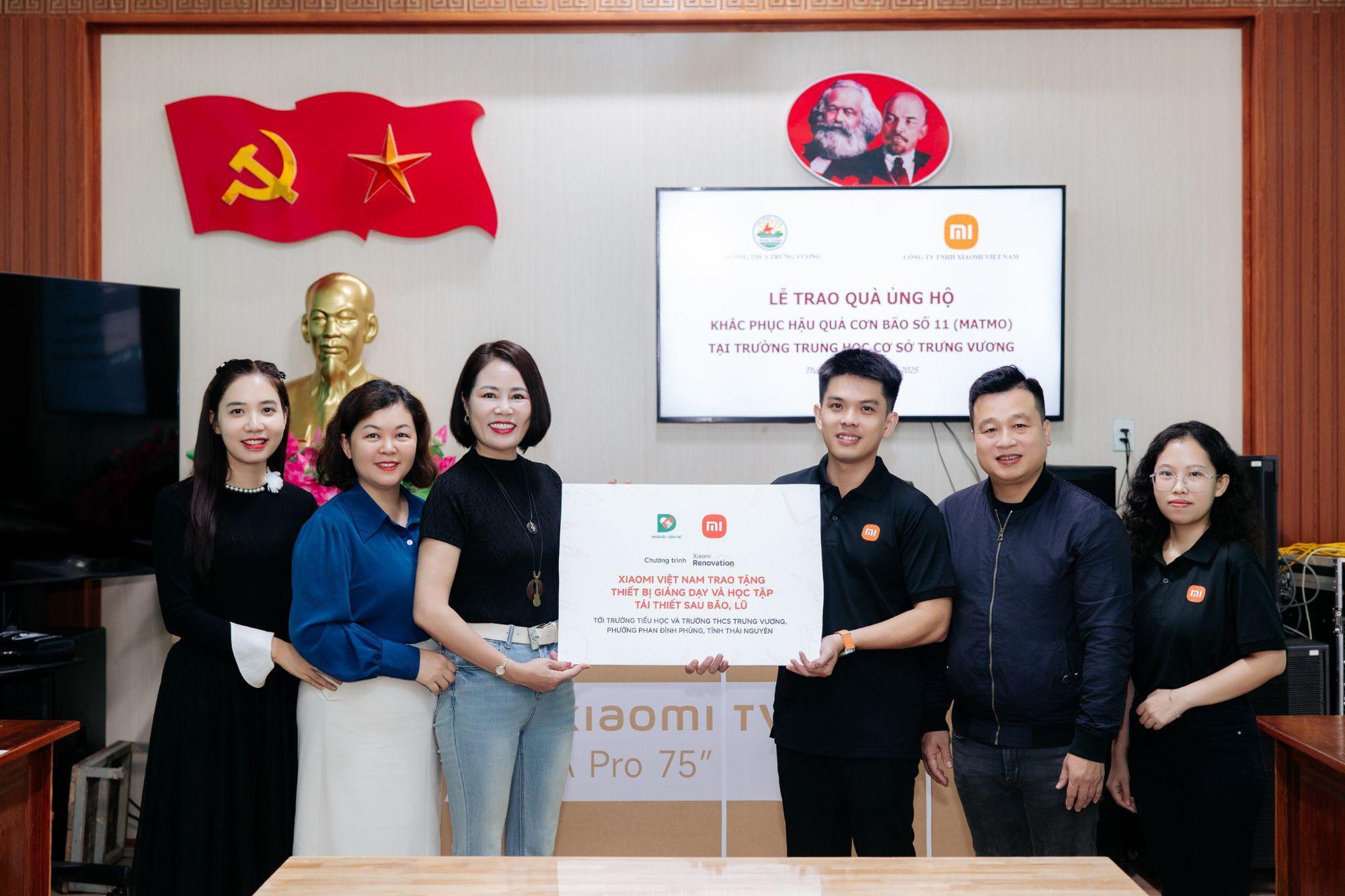 Xiaomi Renovation 2025: Hành trình tái thiết trường học sau bão lũ - Ảnh 1.