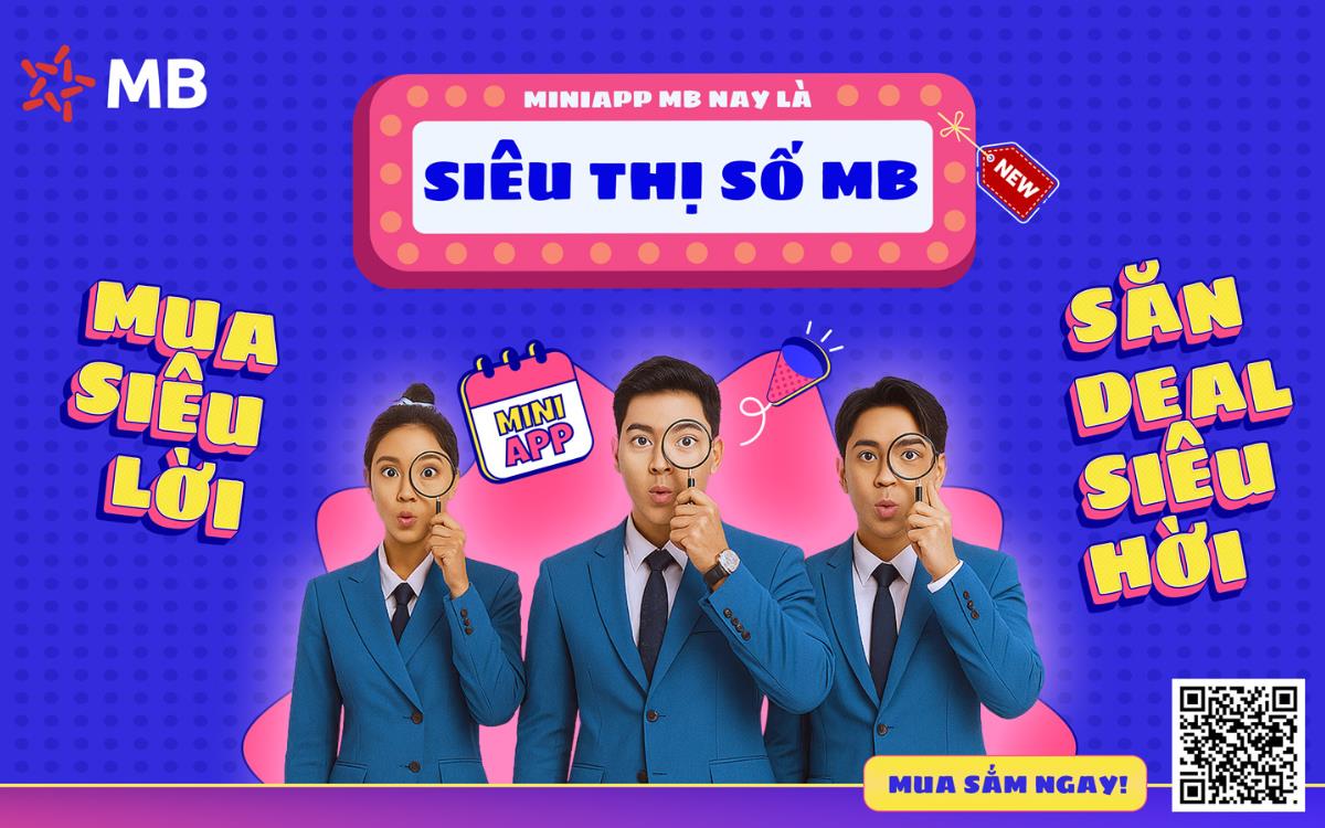 “Siêu Thị Số MB” – Trăm tiện ích chỉ trong một ứng dụng - Ảnh 1.
