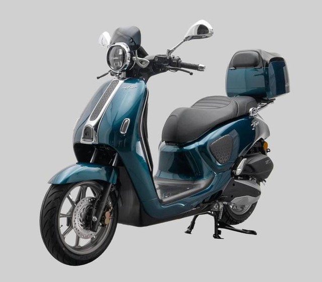 Honda sắp ra mắt xe ga cổ điển 150cc cạnh tranh Peugeot Django: Camera hành trình "zin", giá dự kiến khoảng 50 triệu đồng - Ảnh 4.