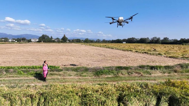 Bà ngoại 82 tuổi gây sốt mạng Trung Quốc với kỹ năng điều khiển drone nông nghiệp và bán hàng livestream - Ảnh 3.