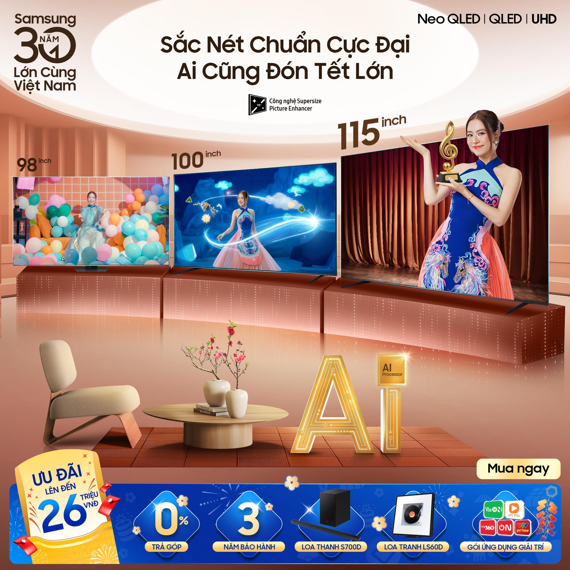 Rước AI TV, đón năm Ngọ “mã đáo thành công” cùng ưu đãi lớn từ Samsung - Ảnh 2.