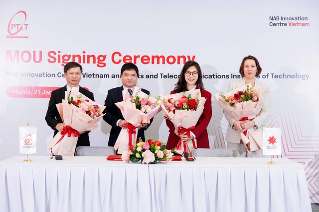 NAB Vietnam và Học viện Công nghệ Bưu chính Viễn thông hợp tác phát triển nhân lực- Ảnh 2.