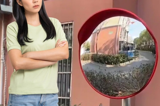 Sửa gương cầu lồi để "trấn phong thủy", người phụ nữ khiến cả khu phố gặp họa - Ảnh 2.