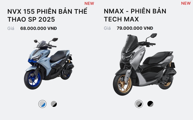 Cuộc chiến "Gà cùng một mẹ": Yamaha NMAX 155 Tech Max hay NVX 155 SP - Bỏ thêm 11 triệu đồng có đáng? - Ảnh 1.