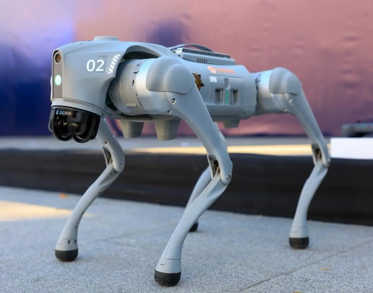 Cảnh sát Mexico triển khai biệt đội chó robot K9-X tuần tra World Cup 2026 nhằm giảm thiểu rủi ro cho sĩ quan- Ảnh 1.