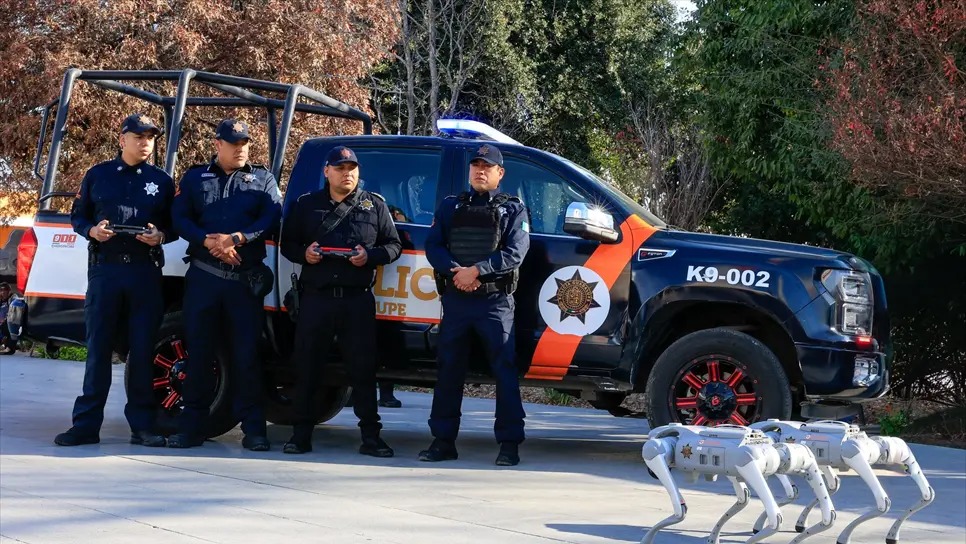Cảnh sát Mexico triển khai biệt đội chó robot K9-X tuần tra World Cup 2026 nhằm giảm thiểu rủi ro cho sĩ quan- Ảnh 3.