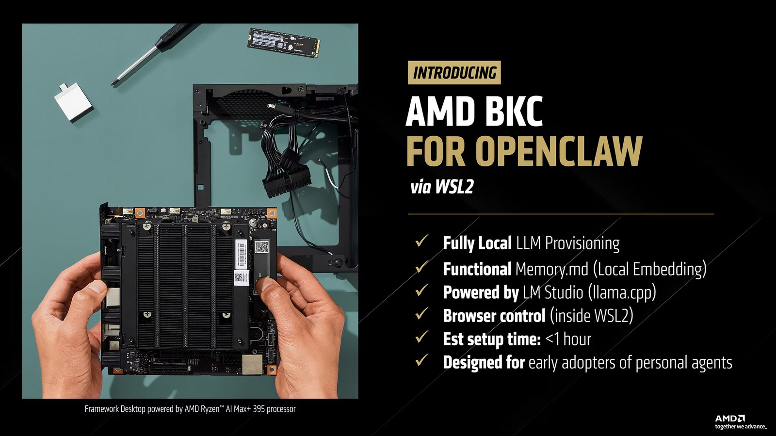 AMD hướng dẫn chạy OpenClaw AI agent trên Ryzen AI MAX  và Radeon AI PRO, hé lộ hiệu năng xử lý ấn tượng- Ảnh 5.