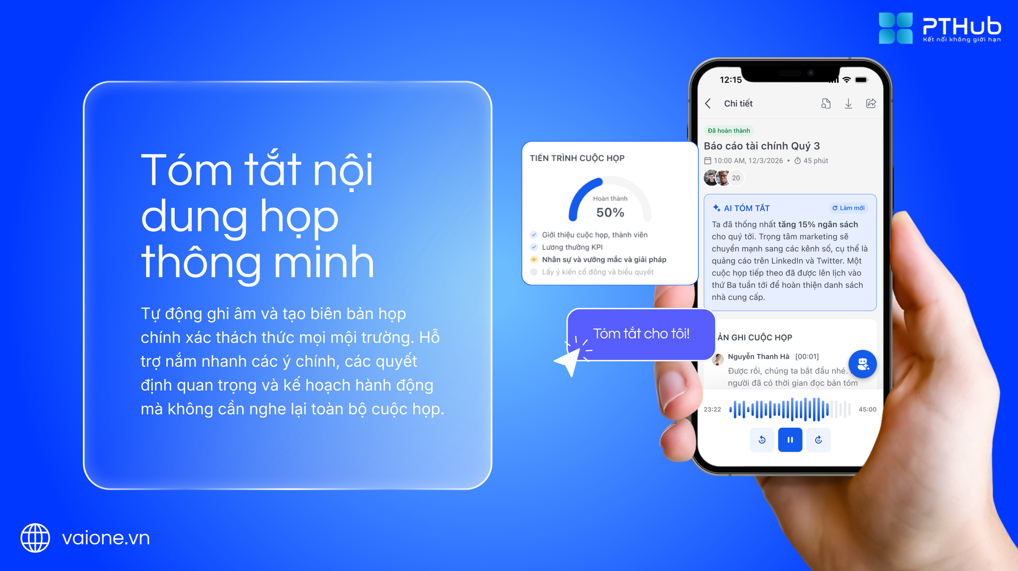 VAI-ONE: Nền tảng họp thông minh cho thế hệ đa nhiệm - Ảnh 2.