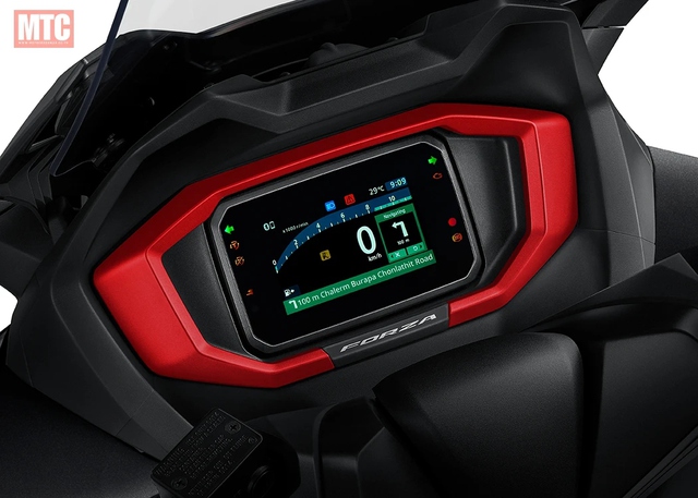 Honda Forza 350 2026 thêm màu mới nhưng giữ nguyên công nghệ, về Việt Nam thành xe dành cho giới “chịu chi” - Ảnh 3.