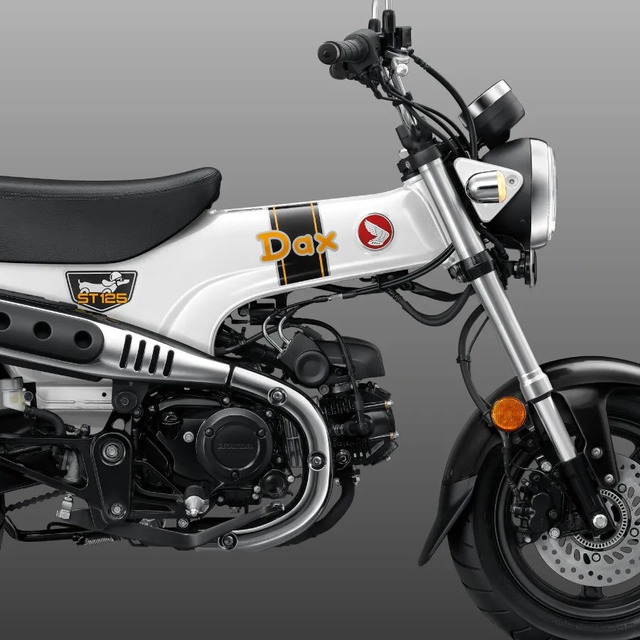 Honda tung Honda Dax màu trắng OG White và đen OG Black, phong cách hoài cổ gây chú ý giới chơi xe - Ảnh 2.