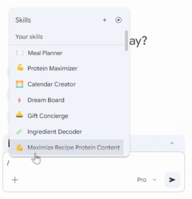 Google thêm Skills vào Chrome: Lưu câu lệnh Gemini, nhấn một nút dùng lại - Ảnh 3.