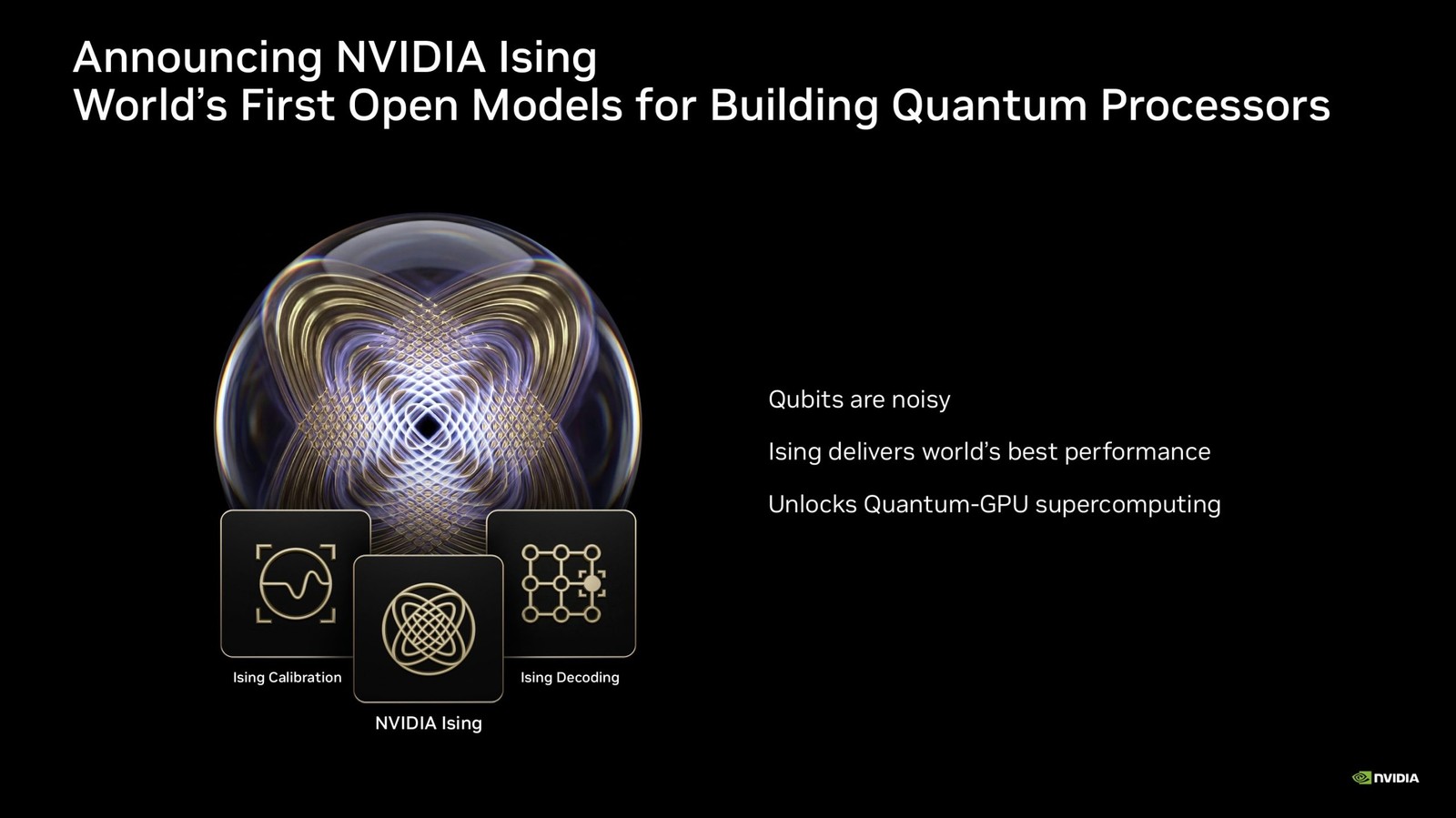 NVIDIA ra mắt Ising, bộ AI mã nguồn mở giúp máy tính lượng tử sửa lỗi nhanh hơn - Ảnh 2.