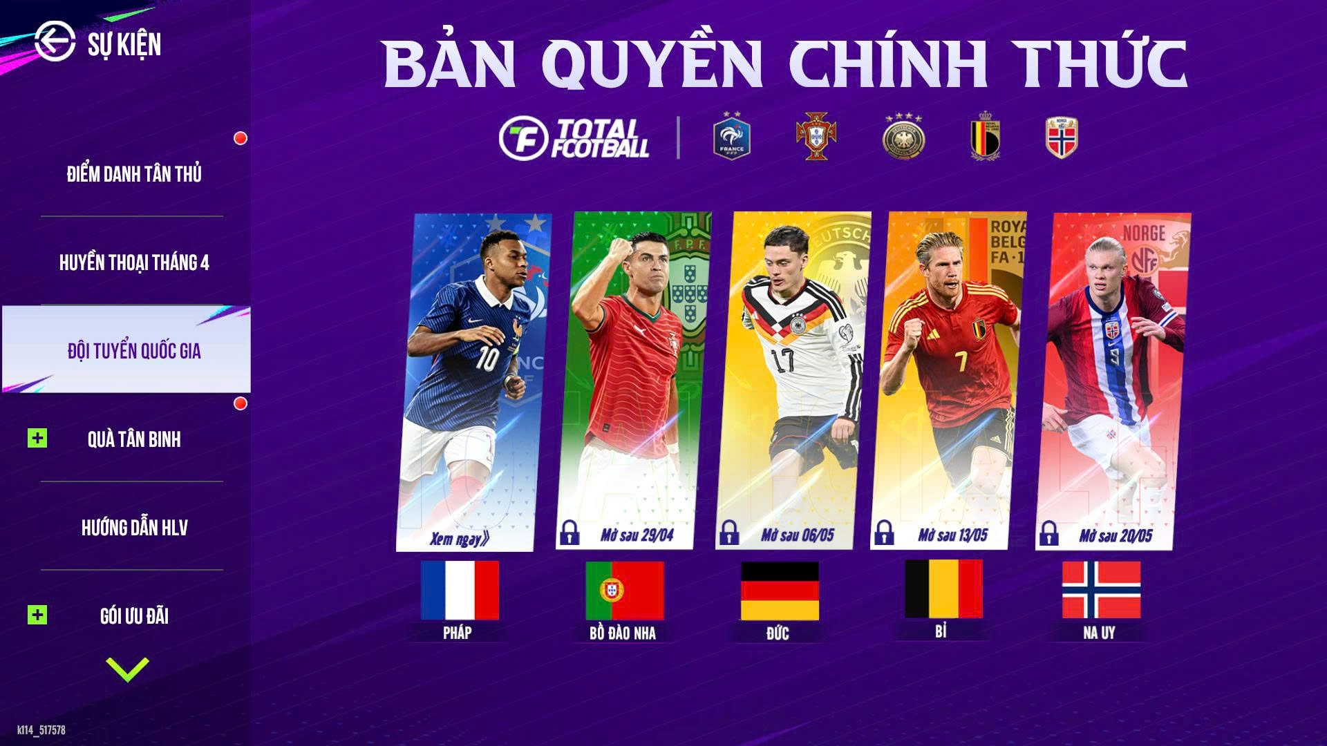 Total Football VNG chính thức ra mắt cộng đồng game thủ Đông Nam Á - Ảnh 4. Total Football VNG chính thức ra mắt cộng đồng game thủ Đông Nam Á - Ảnh 4.
