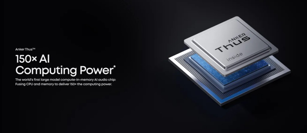 Anker tự làm chip AI Thus, mở màn bằng tai nghe không dây cao cấp - Ảnh 1.