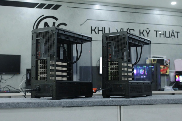 Cận cảnh 2 bộ PC chuyên AI giá 4 tỷ đồng của đại gia Việt: 8 GPU NVIDIA RTX PRO 6000 Blackwell, RAM 1TB, Ryzen Threadripper PRO 9985WX - Ảnh 8.