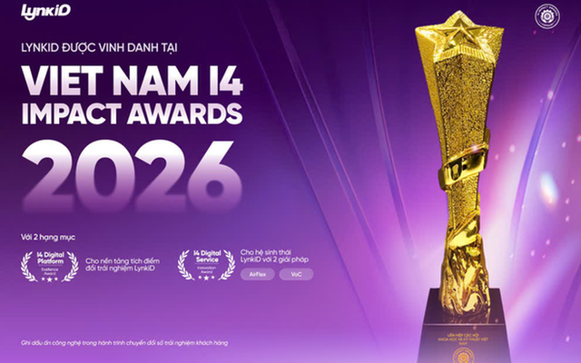 LynkiD nhận cú đúp giải thưởng tại Viet Nam I4 Impact Awards 2026- Ảnh 1.