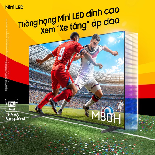 Samsung khiến người hâm mộ World Cup nức lòng với loạt công nghệ AI đỉnh cao trên AI TV- Ảnh 1.