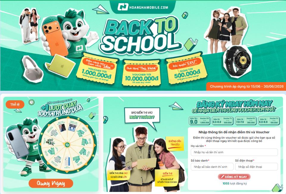 Back To School 2026 Loạt ưu đãi công nghệ cho học sinh sinh viên trước năm học mới - Ảnh 1.