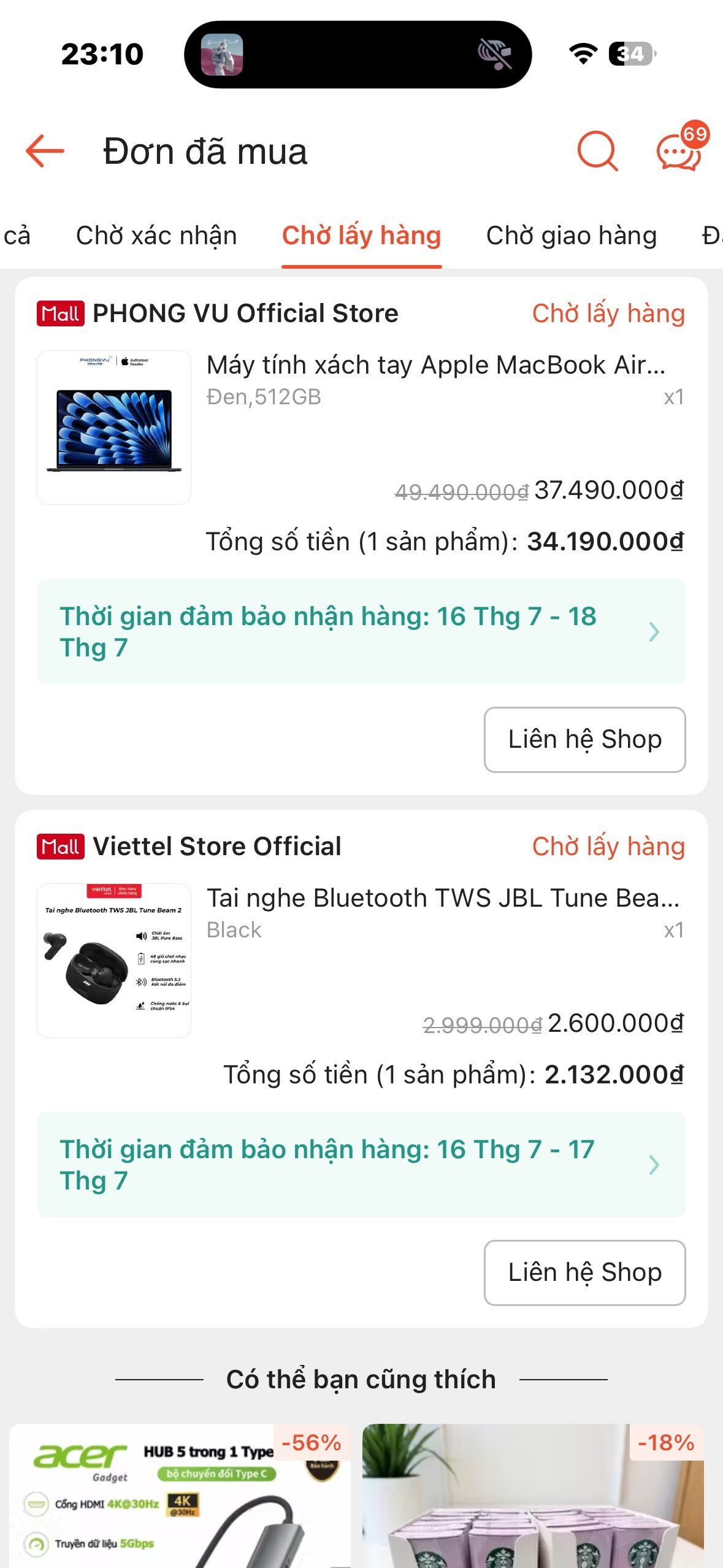 Đặt mua MacBook hơn 34 triệu đồng rồi bất ngờ bị khóa tài khoản, người dùng bức xúc vì không biết lý do, Shopee lên tiếng- Ảnh 6.