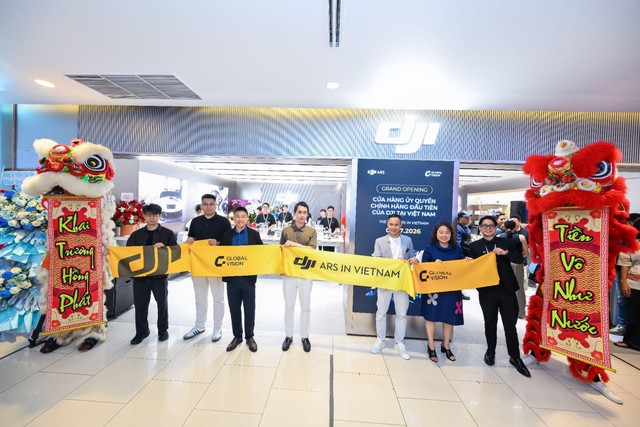 DJI đánh dấu cột mốc mới tại Việt Nam với cửa hàng ủy quyền chính hãng- Ảnh 1.
